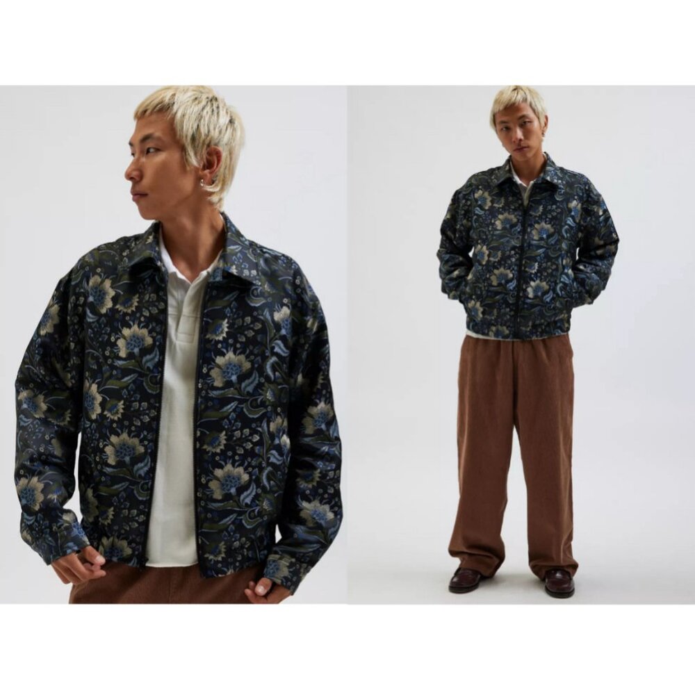 Urban Outfitters UO Classic Patterned Harrington Jacket  Fall